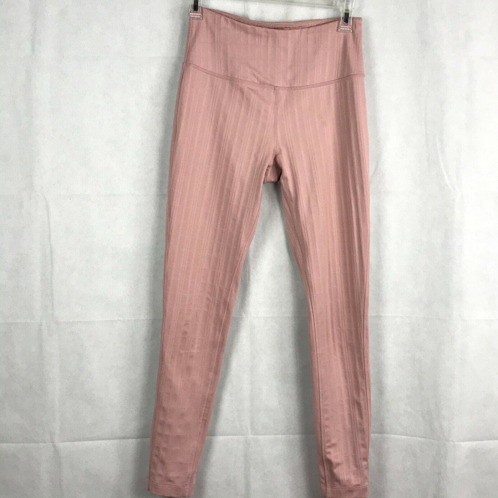 Mondetta Leggings‎ Womens Sz S Pink Stretch Knit Athletic Yoga Leggings Stretch